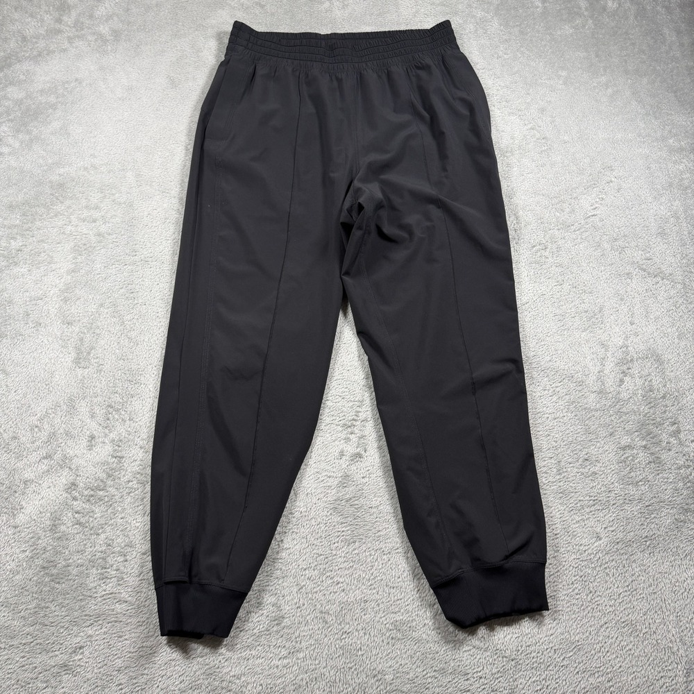 Lululemon Wander Cropped Jogger Womens 8 Black Mid Rise Lightweight Yoga